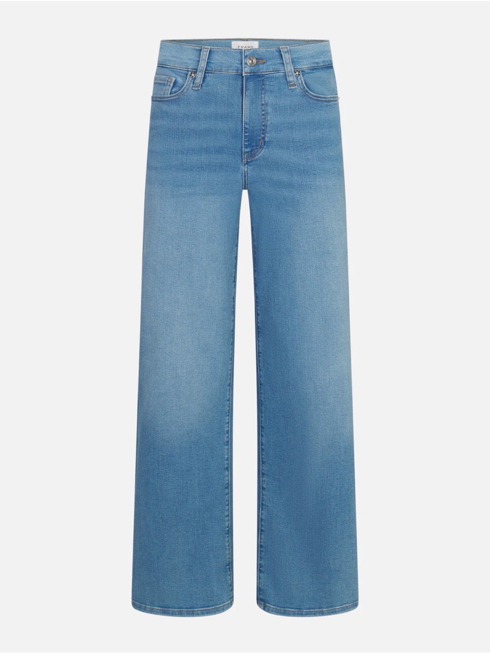 Frame Denim Light Blue Le Slim Palazzo Ankle Jeans